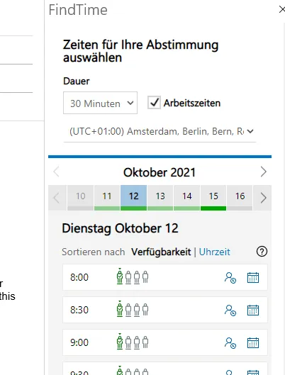 Microsoft 365 und FindTime – das bessere Doodle