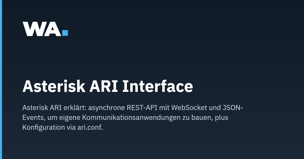 Asterisk ARI Interface